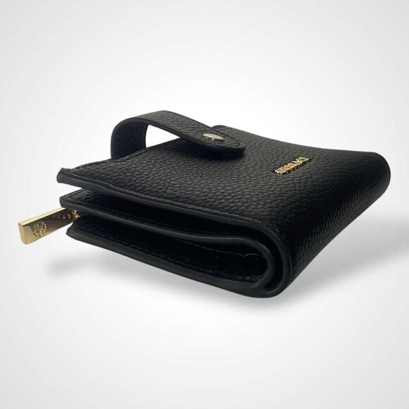 Gussaci Wallet PU Leather Black Bifold Large Capacity ID Credit Card Coin Cash - Picture 3 of 9